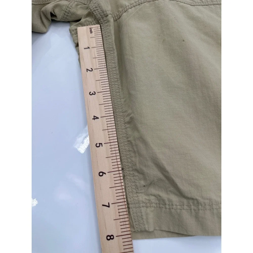 The North Face Mens Khaki Tan Cargo Shorts Size 36‎ Hiking Outdoor Casual